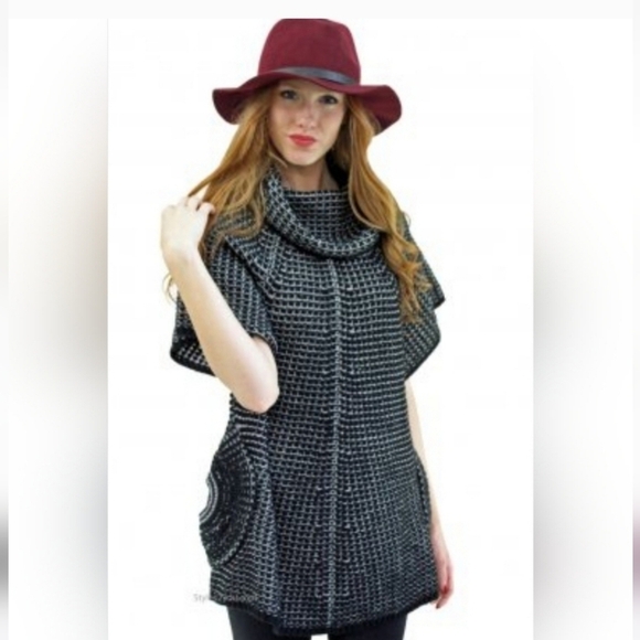 Joseph Ribkoff knit cowl neck tunic  sweater - Picture 2 of 9